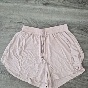Lululemon Athletica Light Pink Athletic Shorts
